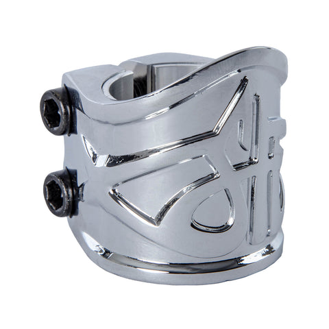 DNA Double Clamp | Oversize | Chrome