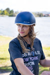 E-Glide Urban Electric Scooter Helmet, Navy Blue