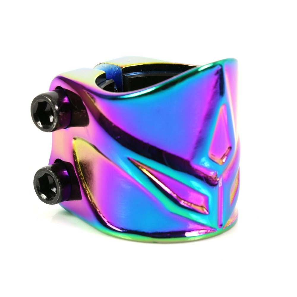Forged Double Clamp | Oversize | Oil Slick