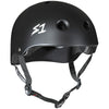 s1-helmet-lifer-black-matte|s1-helmet-lifer-black-matte-w-cyan-straps|s1-helmet-lifer-black-matte-w-red-straps