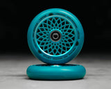 Lotus Radiant Wheels | 24mm x 110mm | Blue/Blue - Scooter Hut