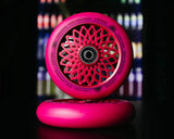 Lotus Radiant Scooter Wheels | 24mm x 110mm | Pink/Pink - Scooter Hut